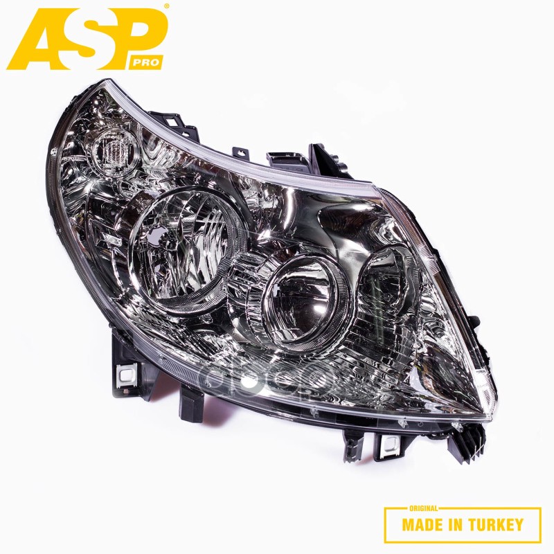 Фара передняя FIAT/DUCATO/PEUGEOT BOXER/CITROEN JUMPER (2011-2014) правая с электрокорректором 7 pin ASP арт. lf8006