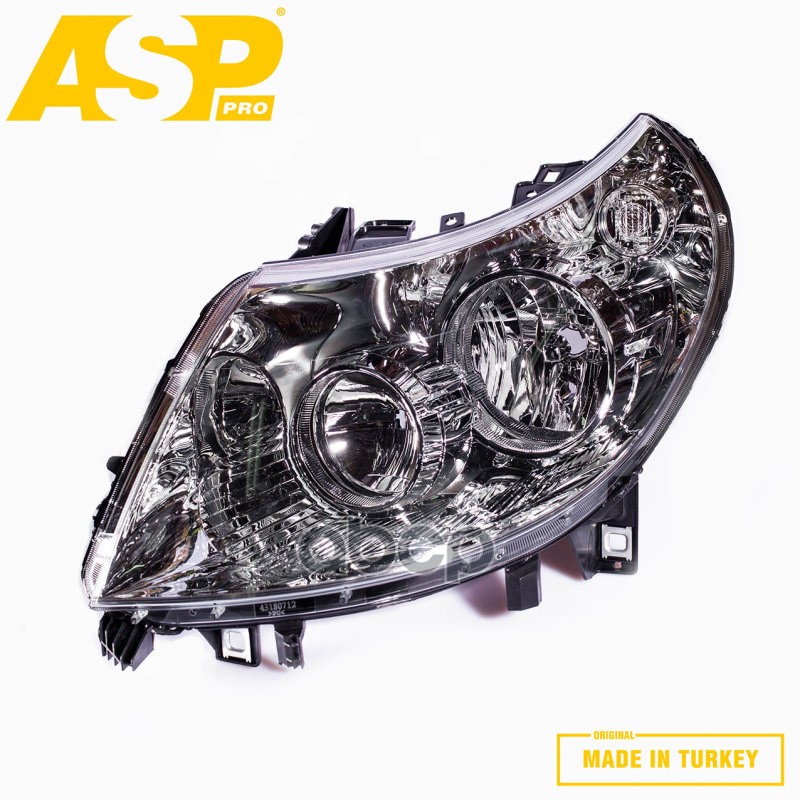 Фара передняя FIAT/DUCATO/PEUGEOT BOXER/CITROEN JUMPER (2011-2014) левая с электрокорректором 7 pin ASP арт. lf8007