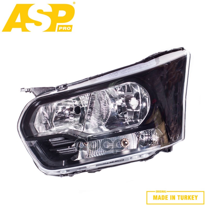 Фара Передняя Ford Transit (2014-) Левая Черный Отражатель С Электрокорректором ASP арт. lf9007