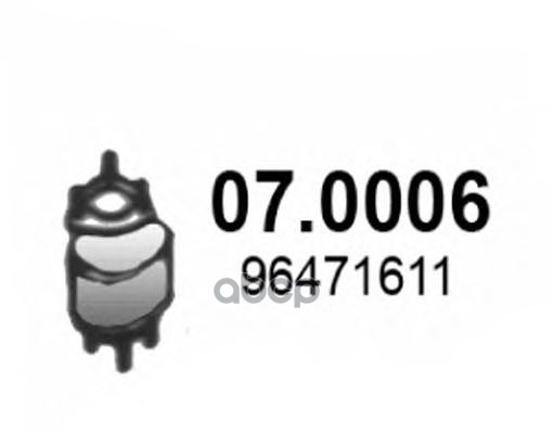 Катализатор Chevrolet Kalos 1.2 1.4 01/03-05/08 ASSO арт. 070006