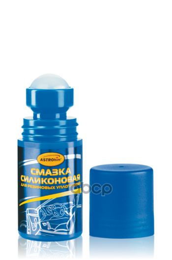 Смазка силиконовая для резиновых уплотнений, флакон с роликовым аппликатором 50 мл ASTROhim AC464 ASTROHIM арт. AC464