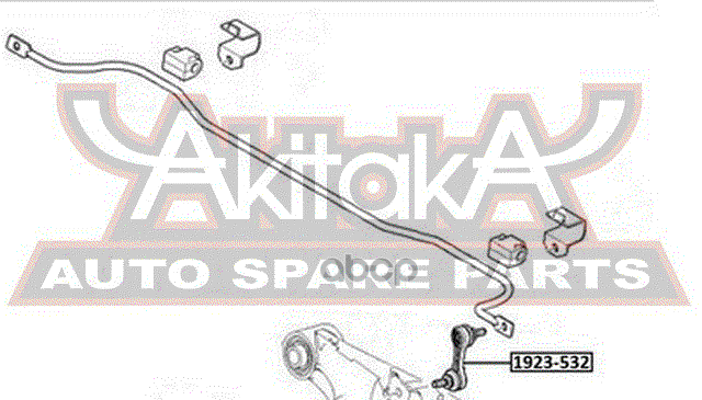 ТЯГА СТАБИЛИЗАТОРА ЗАДНЯЯ ASVA арт. 1923532