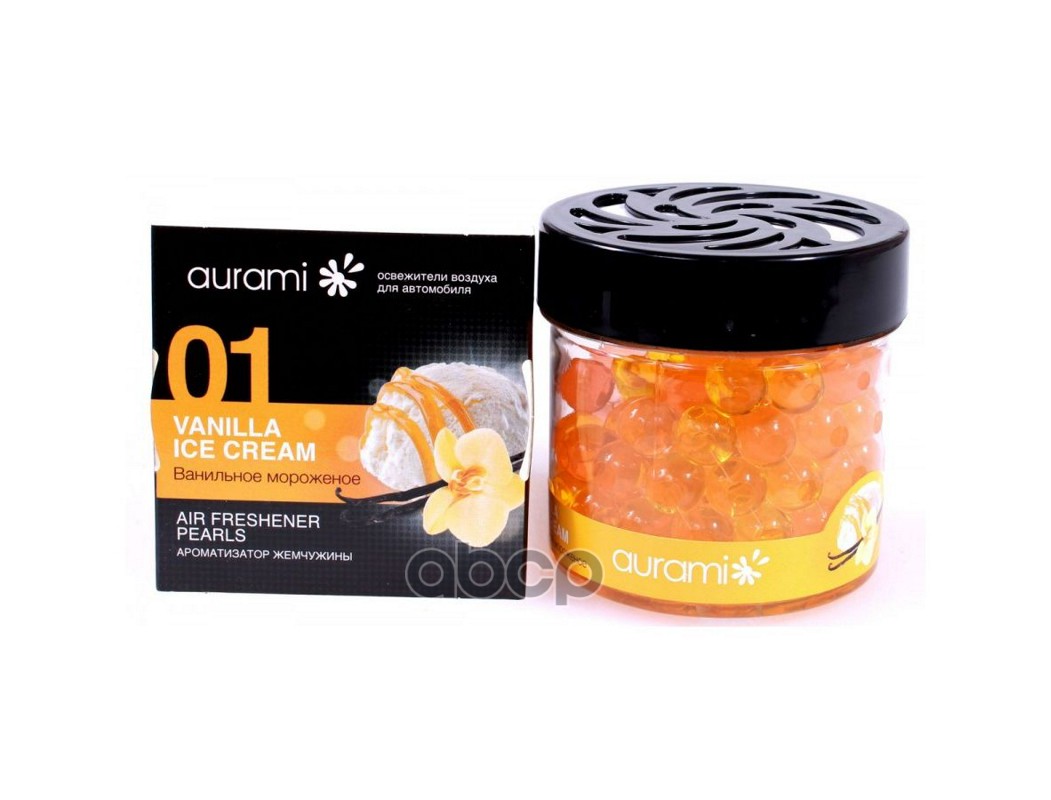 Ароматизатор Гелевый Ванильное Мороженное 100Гр Aurami Gel-01 AURAMI арт. GEL-01