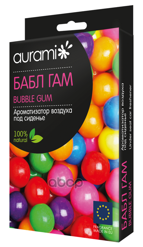Ароматизатор Aurami Org-Std-23 Под Сиденье "23 Бабл-Гам" 65Гр AURAMI арт. ORG-STD-23