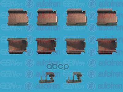 Комплект установочный тормозных колодок Dodge JOURNEY 2008 - SEINSA D42399A AUTOFREN SEINSA арт. D42399A