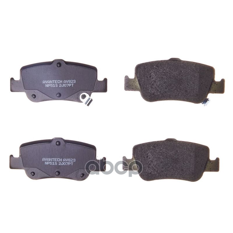 Колодки Тормозные Дисковые Avantech  Av823 AVANTECH арт. AV823