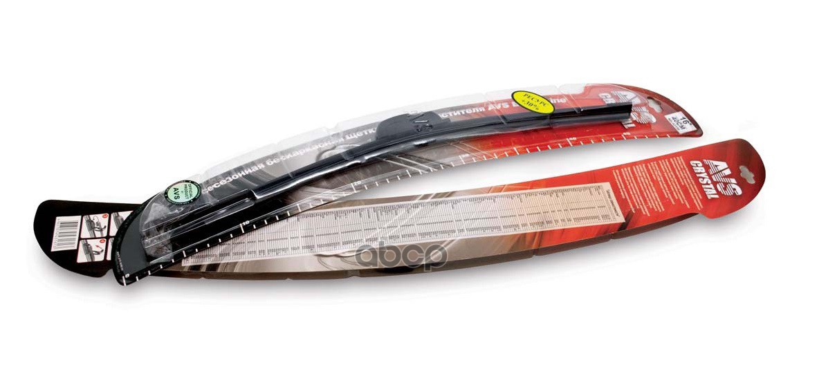 Щетка Стеклоочистителя 380 Мм Беcкаркасная (Крепление Крючок) Basic Line Avs Avs 43155 AVS арт. 43155