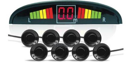 Парктроник Avs Ps-128U (8 Датчиков, Светодиодный Дисплей) AVS арт. A78014S