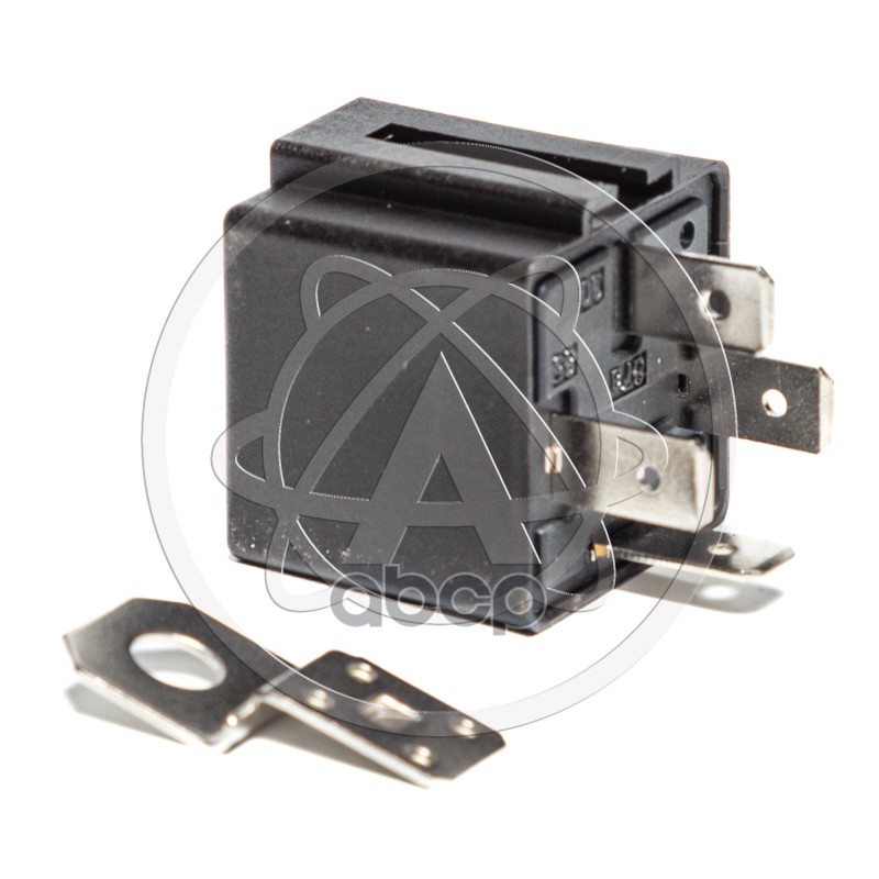 Реле 4-Х Контактное Замыкающее С Кронштейном (30А 12В) Avtoelectrica 98.3777-10 AVTOELECTRICA арт. 98.3777-10
