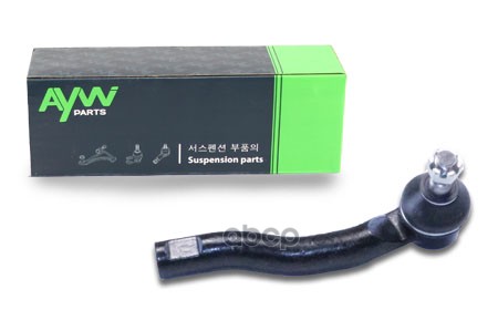 Наконечник Рулевой Тяги Левый Toyota Corolla(E120) 1.4-2.0D 02> / Prius 1.5 00-0 AYWIparts арт. AW1310051L