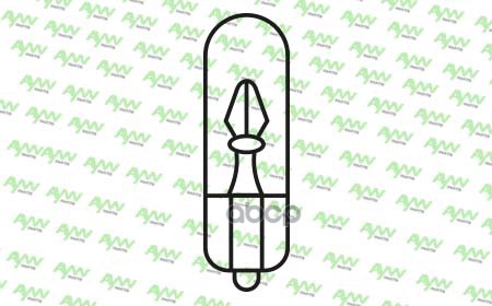Лампа накаливания W1.2W T5 24V 1.2W W2X4.6d  AW1920022S AYWIparts арт. AW1920022S