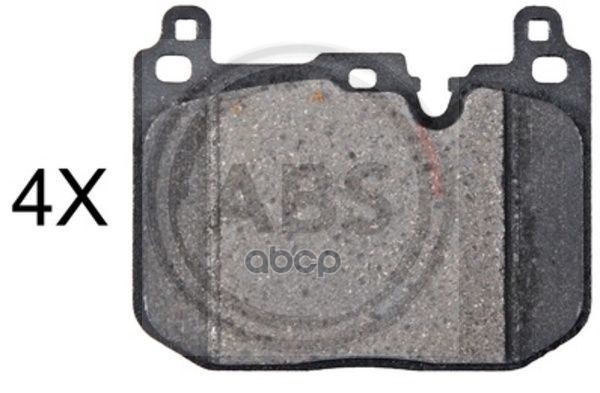 Комплект колодок для дисковых тормозов ABS 35117 Abs арт. 35117