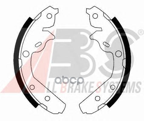 Колодки Тормозные Дисковые Abs арт. 40519