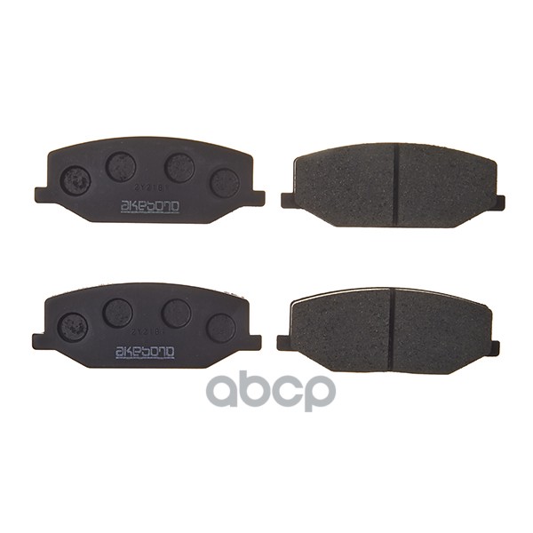 Колодки тормозные дисковые передние ПОДХОДЯТ ДЛЯ Suzuki Jimny AN-129K Akebono арт. AN-129K