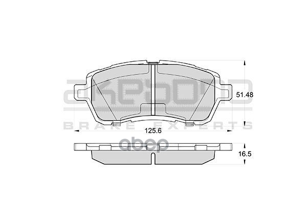 Колодки Тормозные Дисковые Передние Ford Fiesta Vi (Cb1, Ccn) Akebono арт. AN753WK