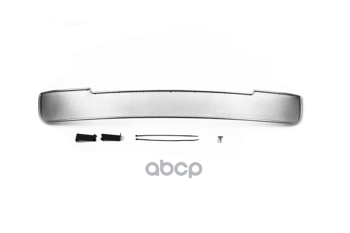 Сетка На Бампер Внешняя Для Mitsubishi Outlander 2012-2015, 2 Шт., Хром, 10 Мм / Митсубиси Аутлендер Arbori арт. 01-380112-102