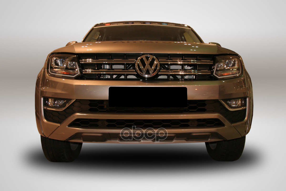 Сетка На Бампер Внешняя Для Vw Amarok 2016-2020, 2Шт., Черн., 15 Мм, Для Автомобилей С Передним Парктроником / Фольксваген Ам...