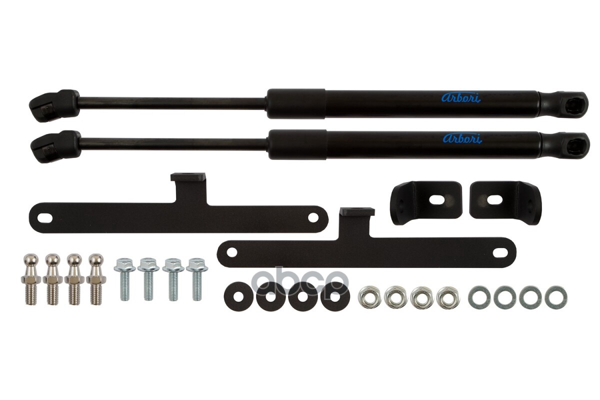 Упоры капота для HONDA Vezel, 2021-, к-т 2 шт / Хонда Везел Arbori арт. ARBORI.HD.014105