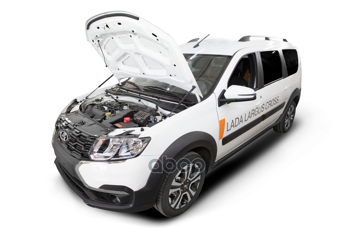 Упоры капота для LADA Largus, Largus Cross, 2021-, к-т 2 шт / Лада Ларгус Arbori арт. ARBORI.HD.023104