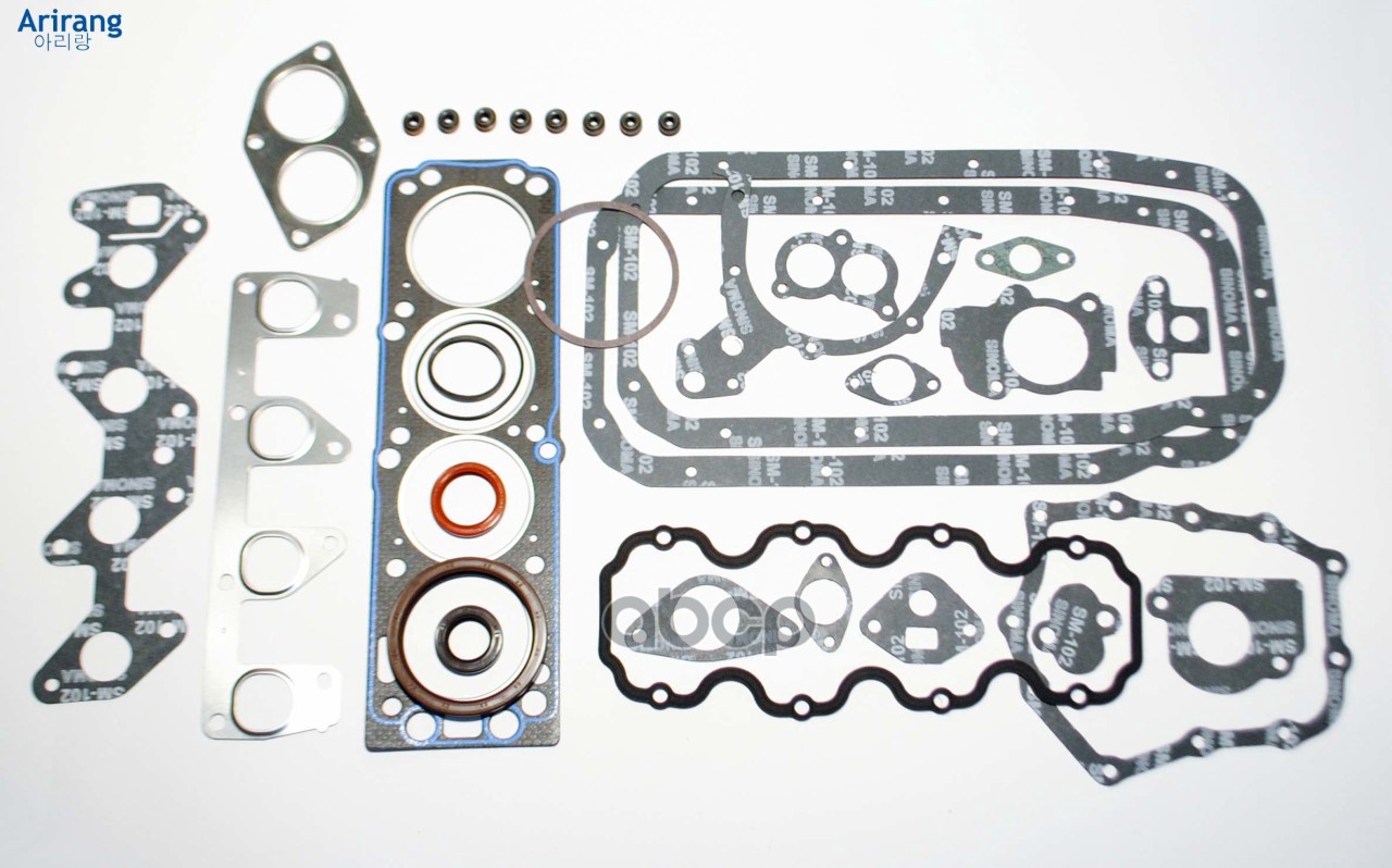 Комплект прокладок двигателя Daewoo (Nexia 1.5 SOHC 96) Arirang арт. ARG181273