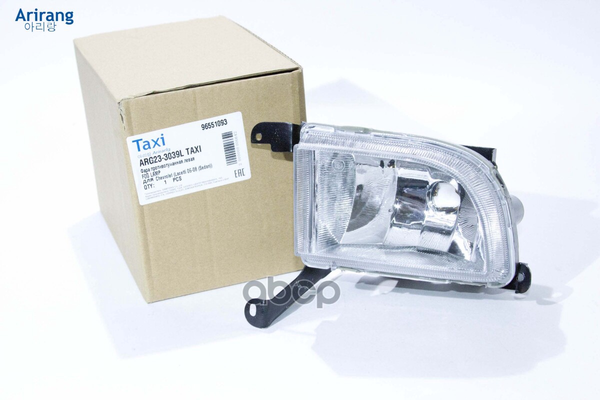 Фара п/т левая/ARG23-3039L/ARG-30-211L/96551093/La Arirang арт. ARG233039L