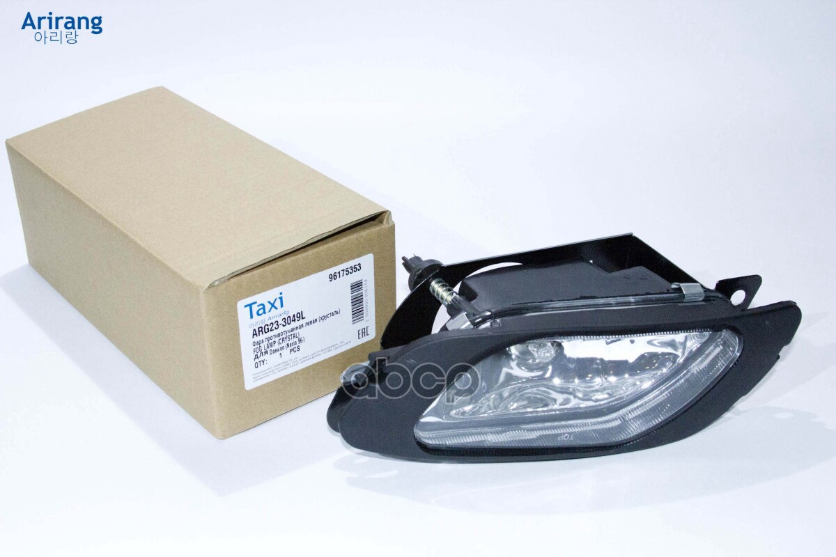 ФАРА П/Т ЛЕВАЯ (ХРУСТАЛЬ)/96175353/ARG-30-230L/ARG Arirang арт. ARG233049L