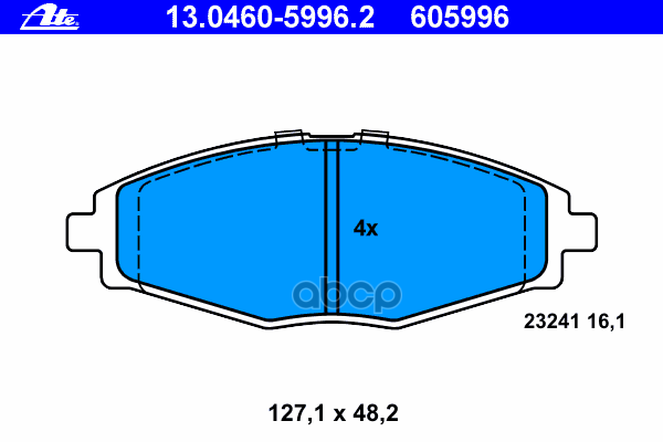 Колодки Тормозные Дисковые Передн, Chevrolet: Matiz 0.8/0.8 Lpg/1.0/1.0 Lpg 05-, Spark 0.8/1.0 Sx 05-  Daewoo: Lanos 1.4/1.5 ...
