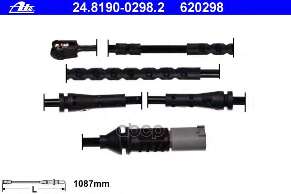 Датчик Износа Тормозных Колодок Bmw - 5 Gran Turismo (F07) - 550 I Xdrive , Передний Слева Ate арт. 24.8190-0298.2