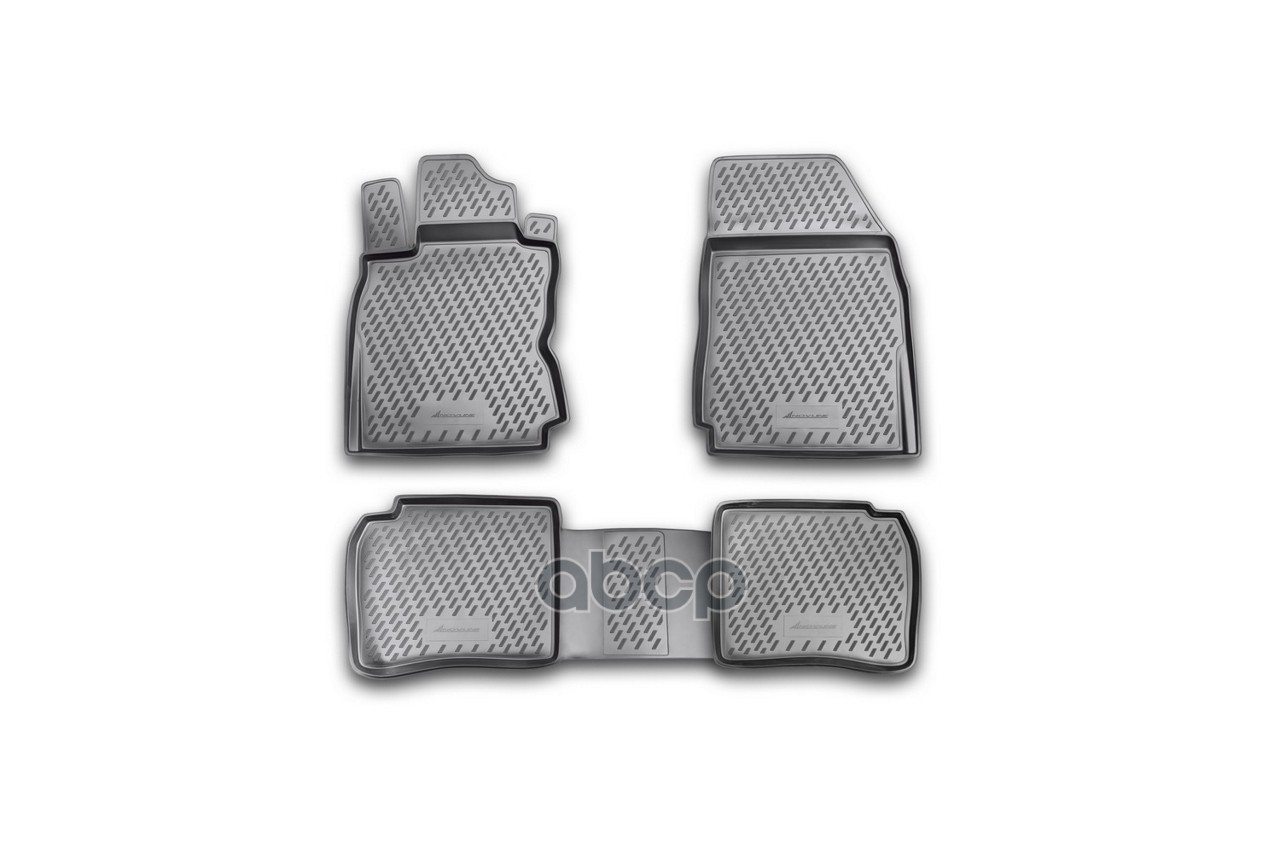 Коврики В Салон Nissan Note 2005->, 4 Шт. (Полиуретан) Autofamily арт. CARNIS00011