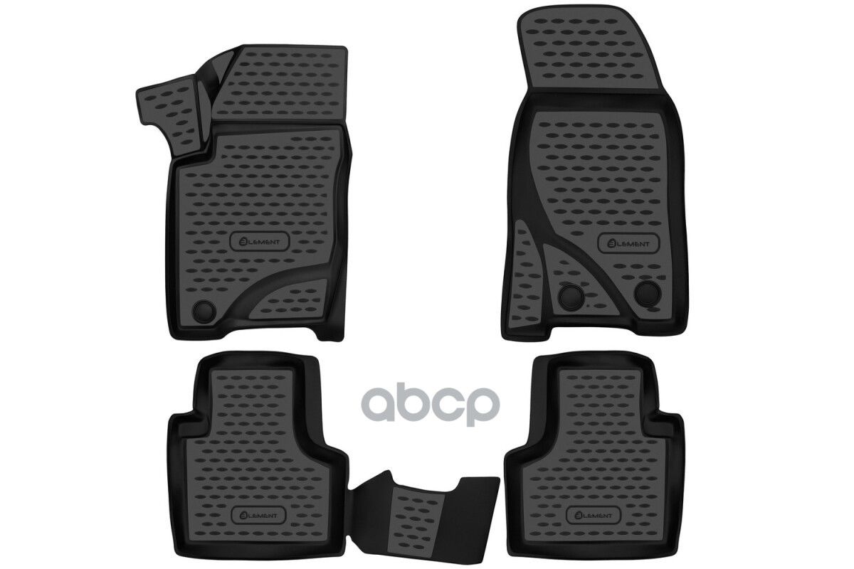 Коврики 3D в салон подходят для LADA (ВАЗ) Niva (I Рестайлинг (Travel) 2020- 4шт. (полиуретан) / Лад Autofamily арт. ELEMENT3...