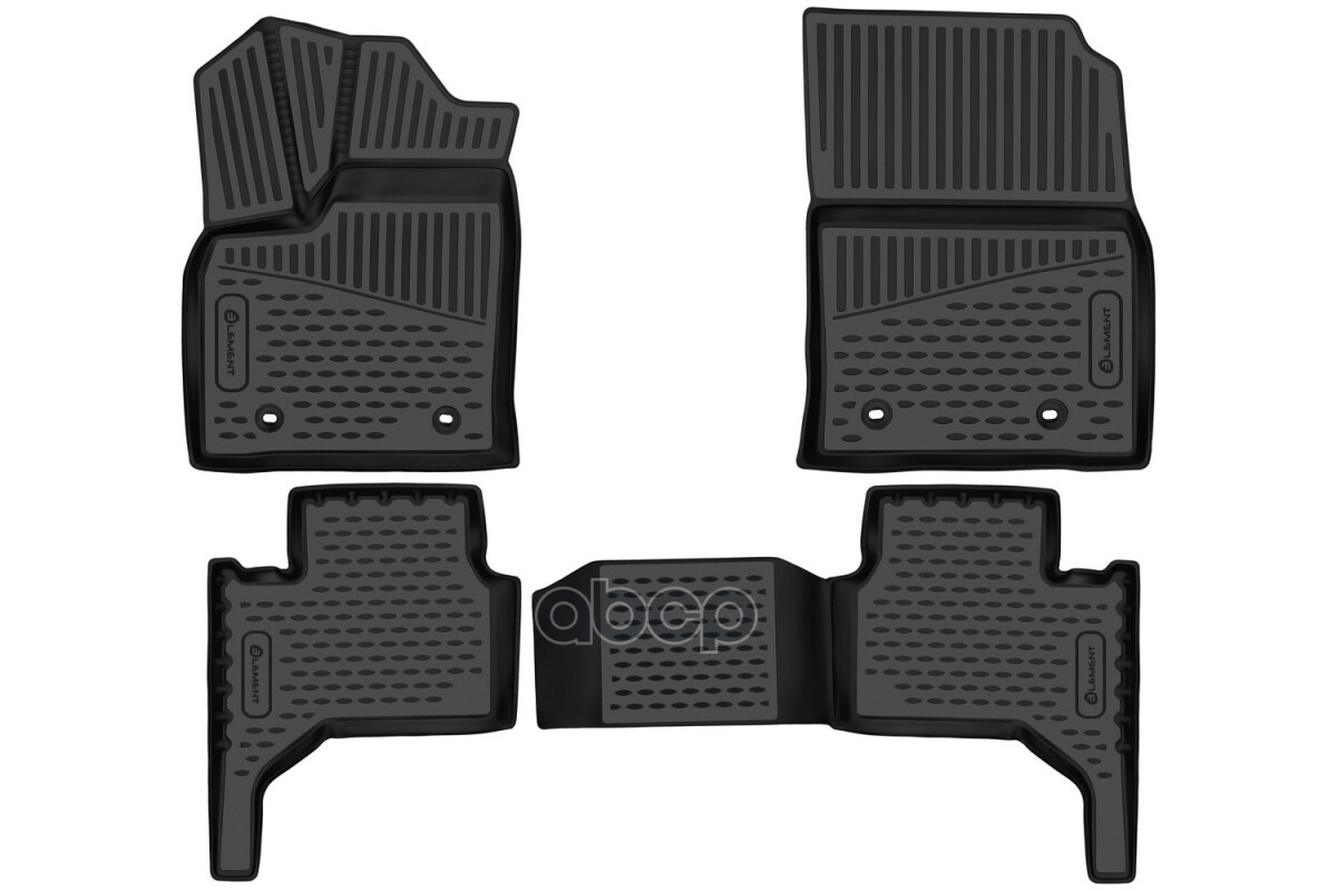 Коврики 3D в салон подходят для TOYOTA Land Cruiser (300 Series) 2021- Внед, 5мест, 4шт. (пол Autofamily арт. ELEMENT3DA66914...