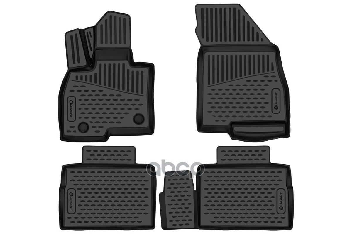 Коврики 3D в салон подходят для JAECOO J7 2023-, кросс., 4шт. (полиуретан) / Джаеку Джей 7 Autofamily арт. ELEMENT3DA70886210K