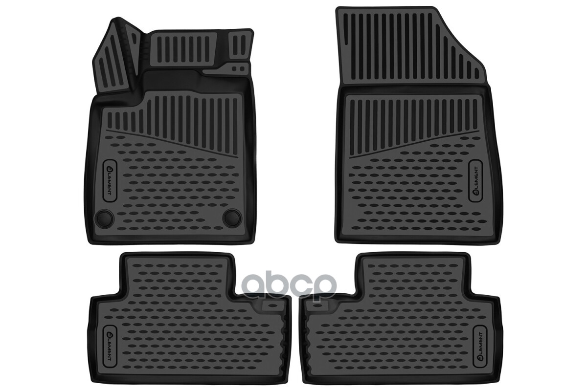 Коврики 3D в салон подходят для GAC Trumpchi GS3 (II) 2022 -, Внедорожник 5 дв., 4 шт. (полиуретан) Autofamily арт. ELEMENT3D...