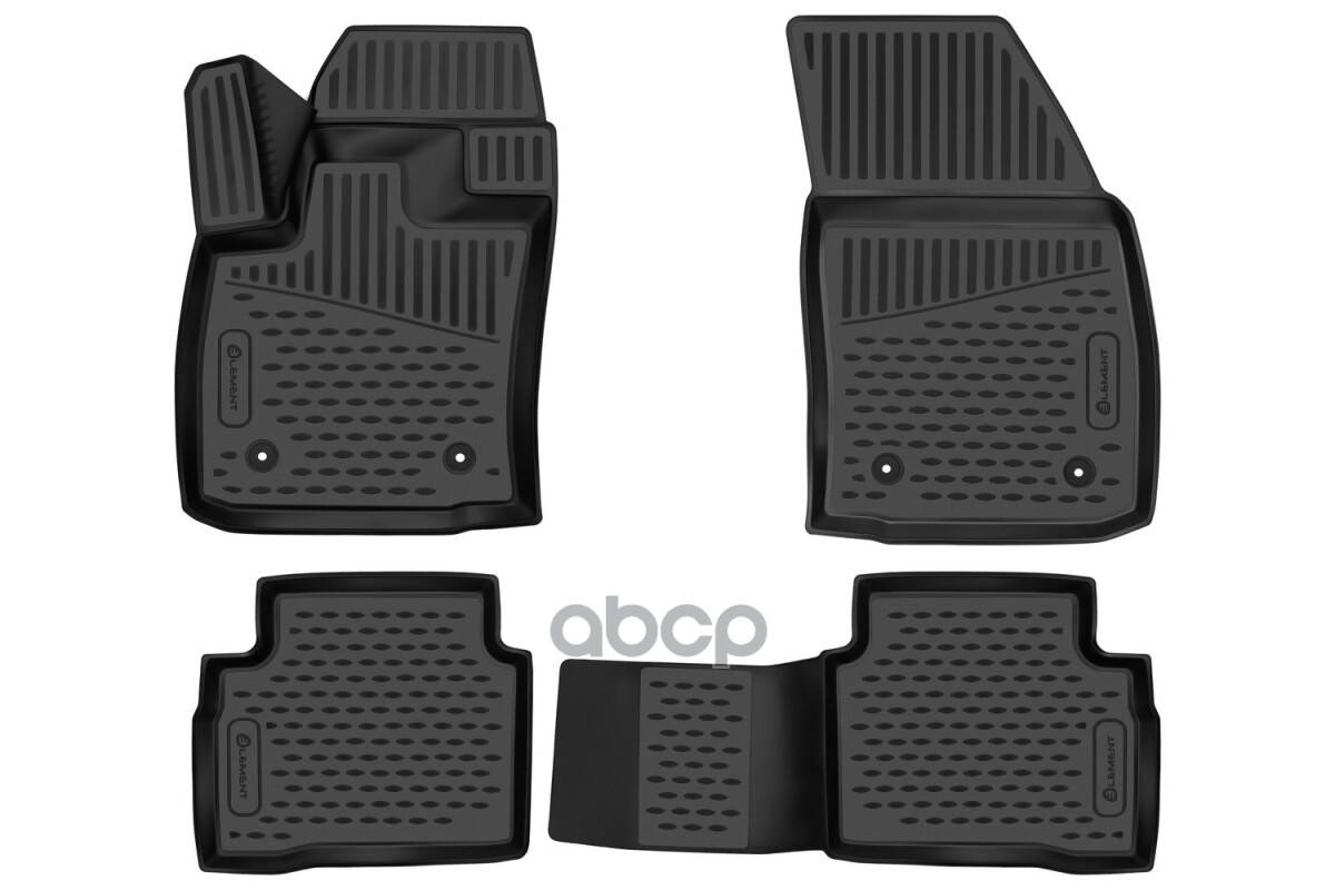Коврики 3D В Салон Geely Tugella 2021- Кроссовер, 4Шт. (Полиуретан) / Джили Тугела Autofamily арт. ELEMENT3DAN0145210K