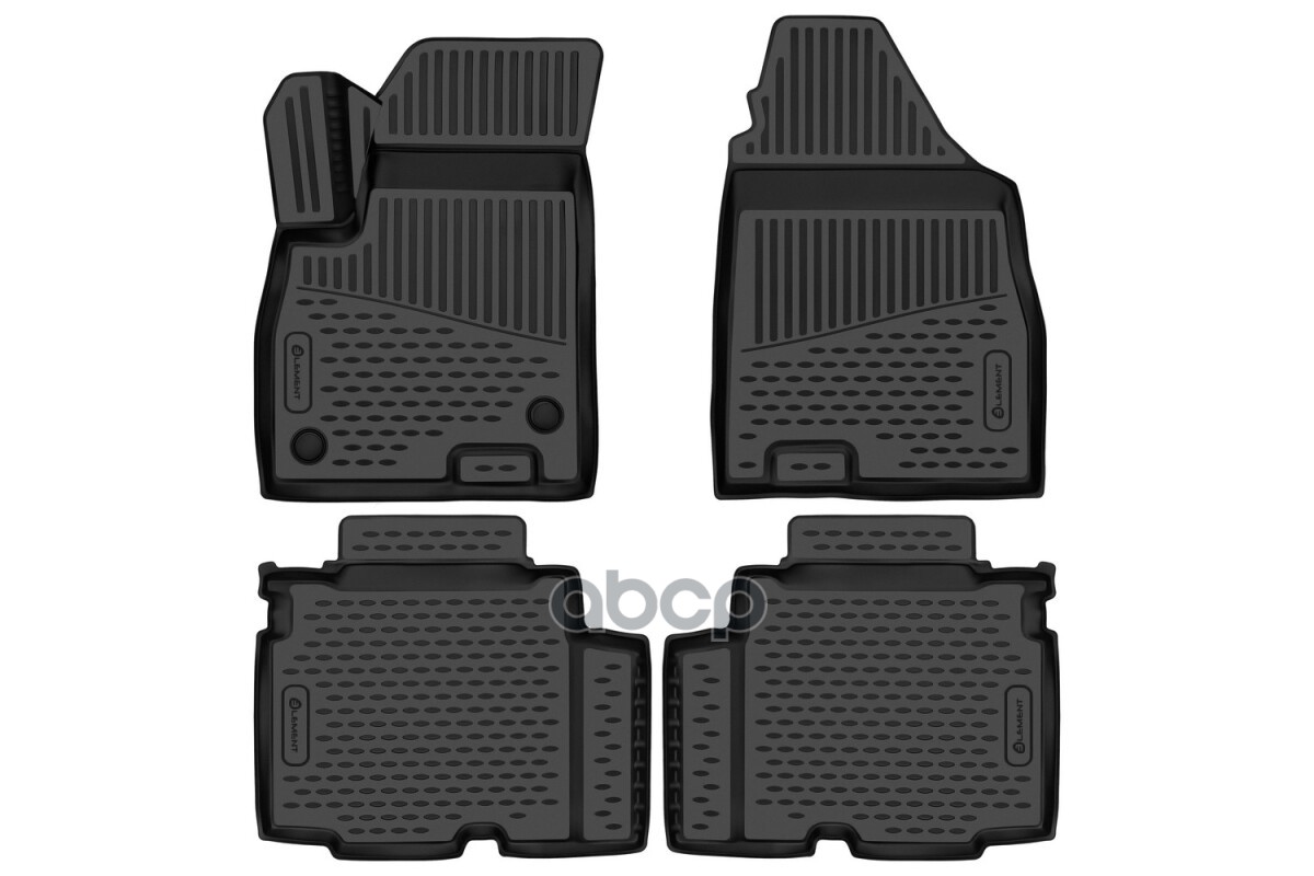 Коврики 3D В Салон Подходят Для Jetour X90 Plus 2023-, Внедорожник 5 Дв. 5Мест, 4Шт. (Полиуре Autofamily арт. ELEMENT3DAN0580...