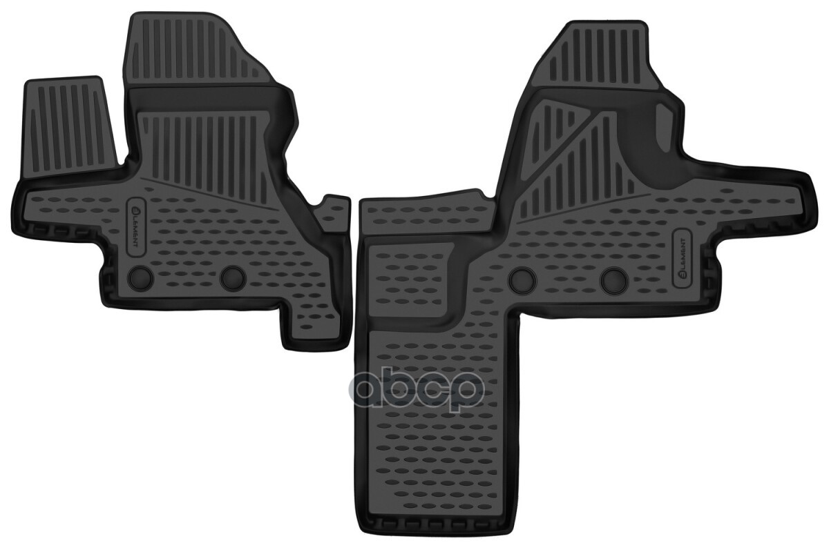 Коврики в салон подходят для Sollers ATLANT 2022- 2шт. (полиуретан) / Солерс Атлант Autofamily арт. ELEMENTAN0454210KF
