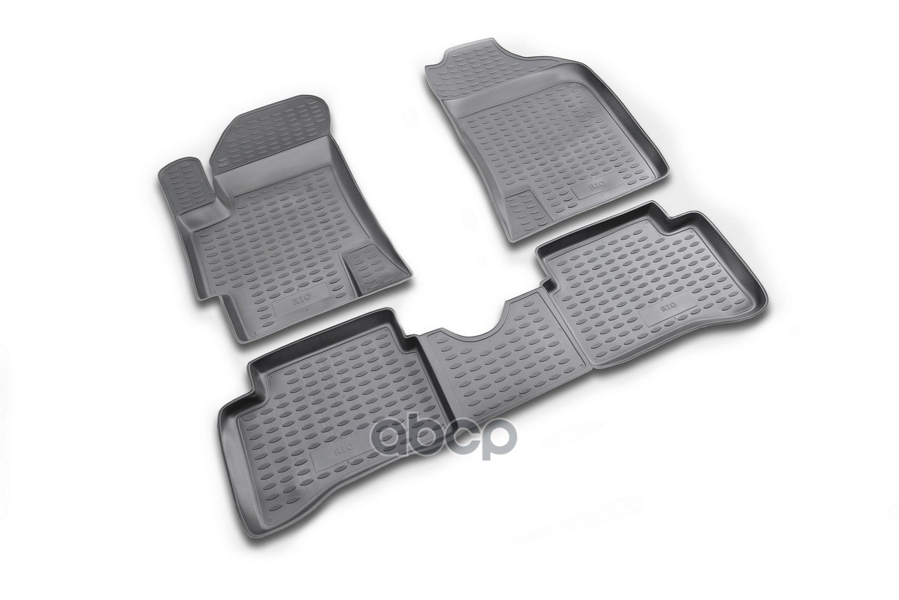 Коврики В Салон Подходят Для Kia Rio (Ii, Iip) 2005-2011, 4 Шт. (Полиуретан) Autofamily арт. NLC2502210