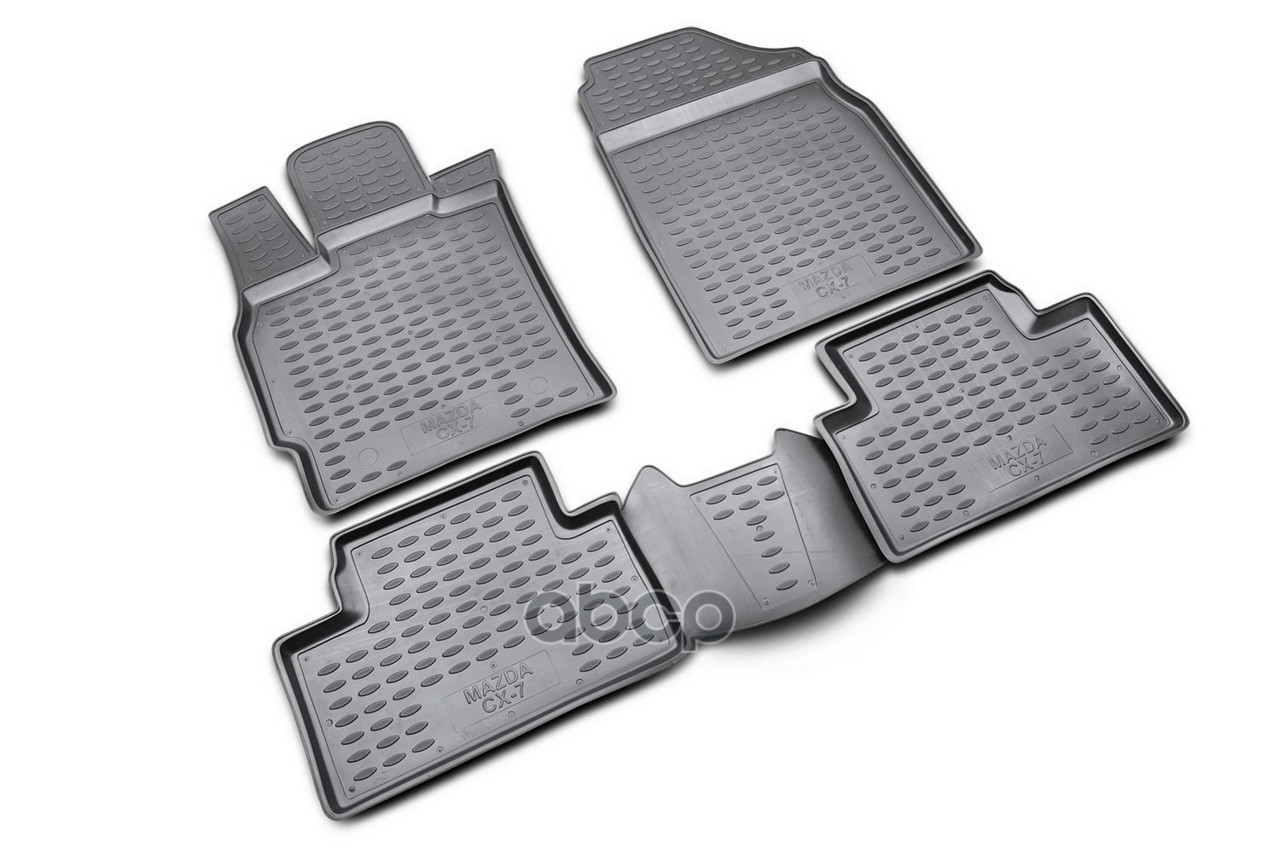Коврики В Салон Подходит Для Mazda Cx-7 (I), 2007-2009, 4 Шт. (Полиуретан) Autofamily арт. NLC3312210K