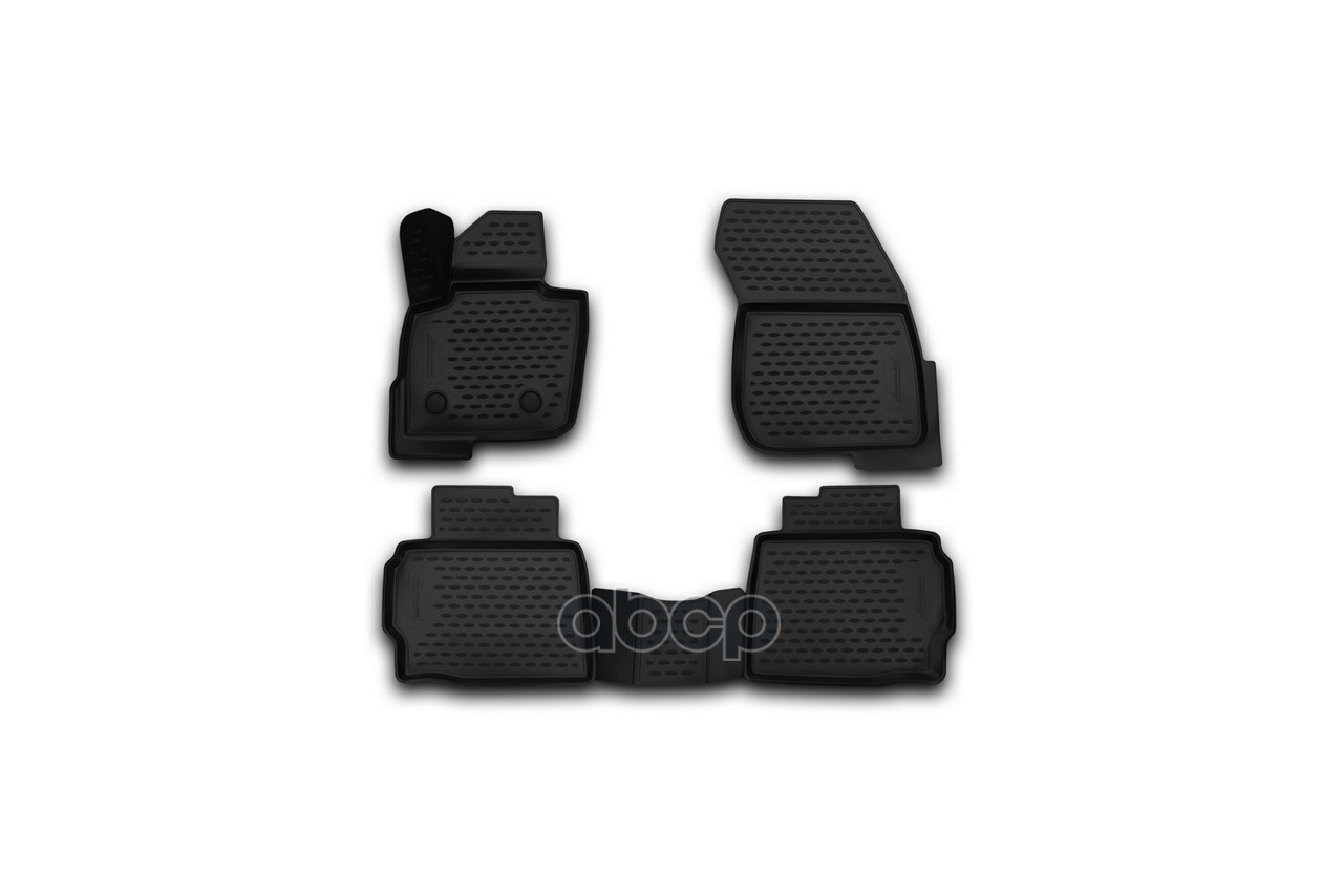 Коврики 3D в салон FORD Mondeo, 01/2015->, 4 шт. (полиуретан) Autofamily арт. NLC3D1666210K