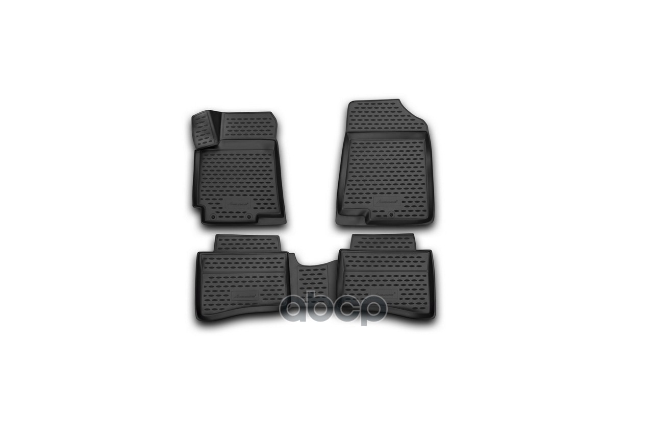 Коврики 3D в салон подходят для HYUNDAI Solaris (I, Iр), 2010-2017, сед., хб., 4 шт. (полиуретан) Autofamily арт. NLC3D2059210