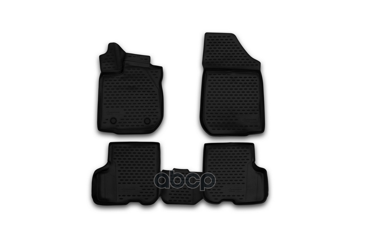 Коврики 3D В Салон Renault Logan/ Logan Mcv, 2014-2017, 4 Шт. Autofamily арт. NLC3D4131210K