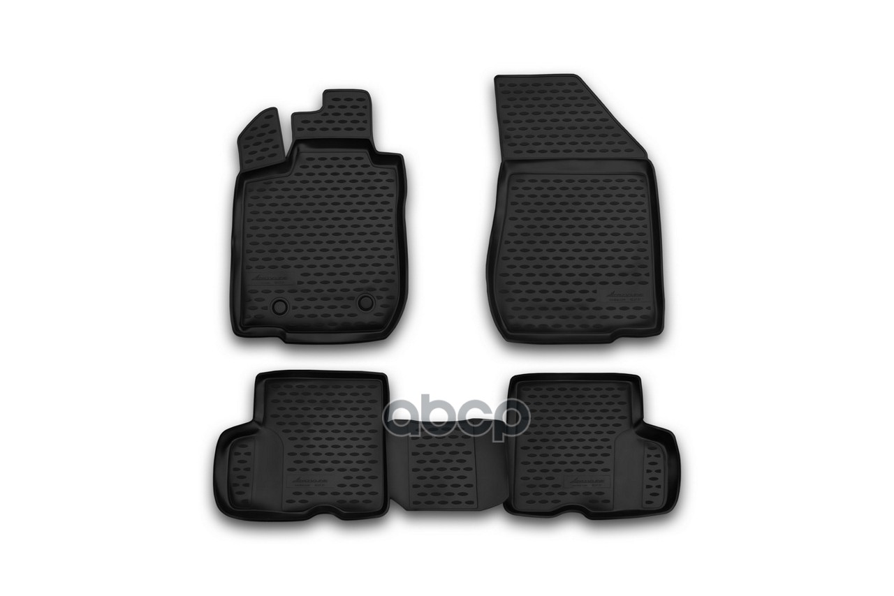 Коврики в салон LADA Largus, 2012-> 5 мест 4 шт. (полиуретан) Autofamily арт. NLC5227210K