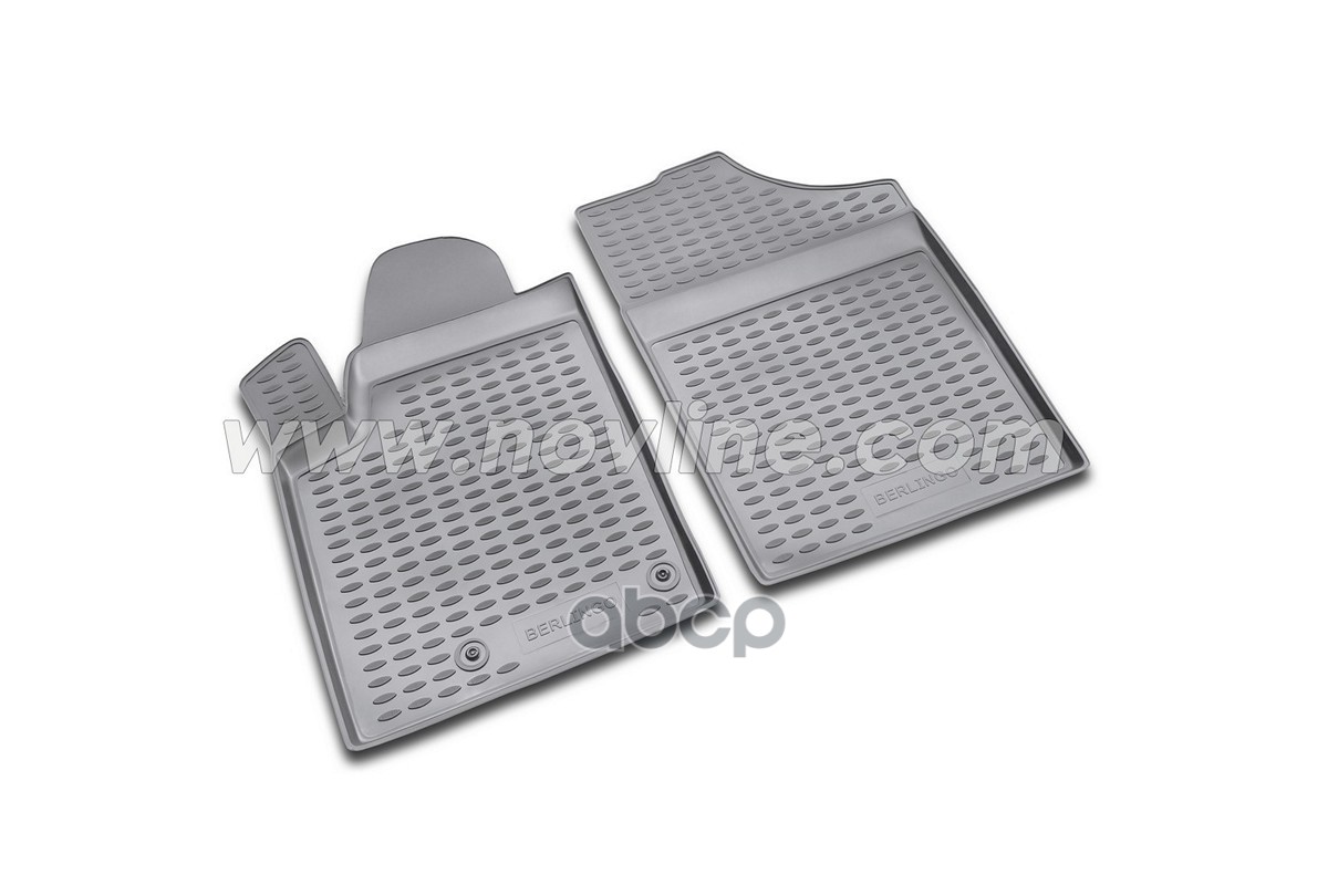 Коврики в салон УАЗ 3909,3741,3962,2206, р/к без кожуха, 2 шт. (полиуретан) Autofamily арт. NLC5403210