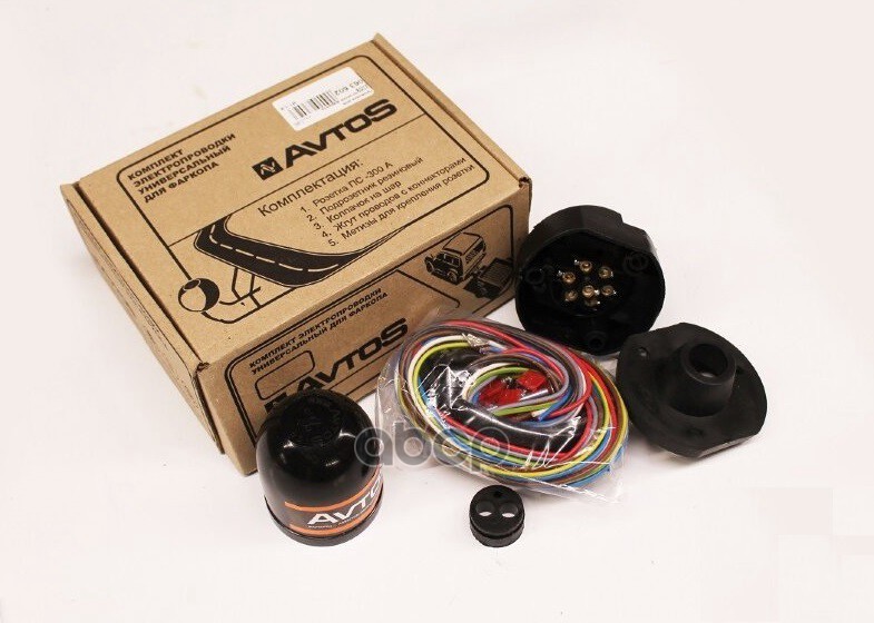 Электропроводка Тсу Универсальная 7-Ми Проводная L=1,9 М (Может Поставляться В Коробках По 12, 25 И Avtos И1-1,9 AvtoS арт. I...