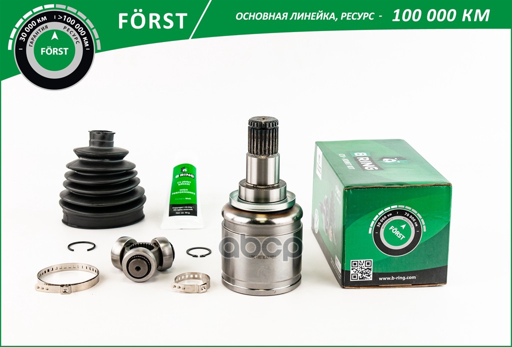 Шрус TOYOTA Rav 4 (12-) (внутр.слева. ) (BIC1674) [24/27] B-RING FORST B-RING арт. bic1674