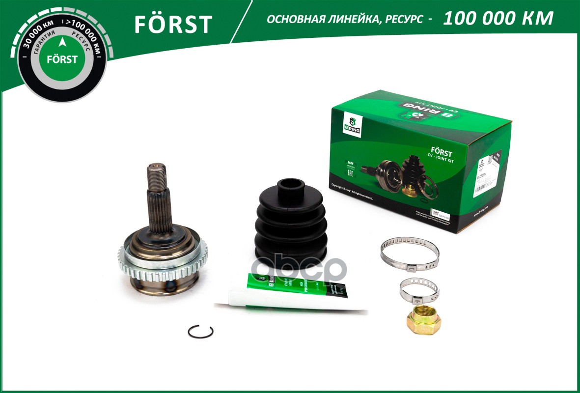 Шрус LADA Granta (10-) (наруж.) [AT с ABS  22/21] (BLC219N) B-RING FORST B-RING арт. blc219n
