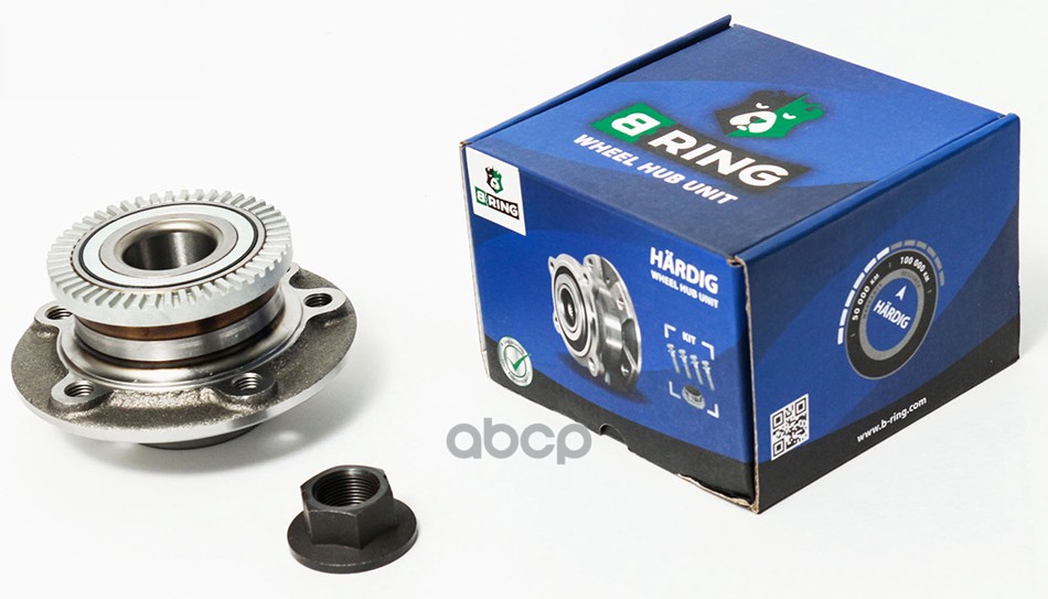 Ступица с подшип. в сборе OPEL Omega (86-) (перед.) [с ABS] (HBK4922) B-RING H?RDIG B-RING арт. hbk4922