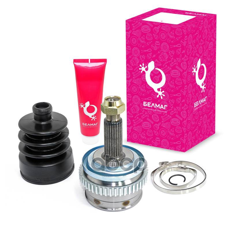 ШРУС наружный 21214 (24 шлица) с АБС BELMAG арт. BM0356