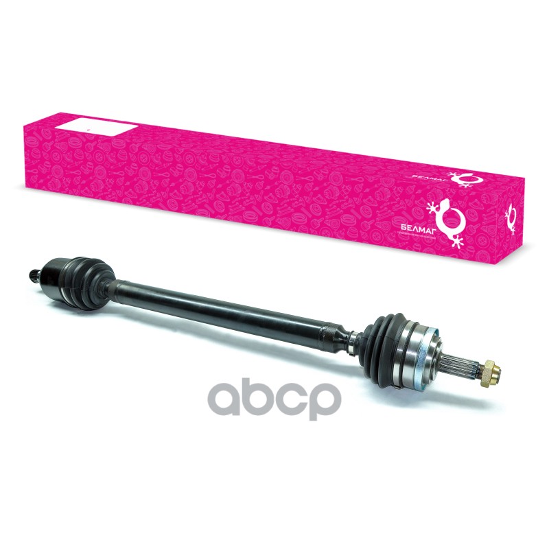 Привод правый в сборе 2110 с внутренним трипоидным ШРУСом BELMAG арт. BM3974