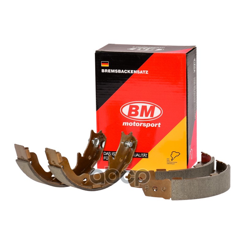 Колодки тормозные задние барабанные (ручник) MITSUBISHI LANCER BS1124 BM-Motorsport арт. BS1124